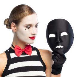 mime zwart