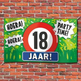 XXL vlag 18 jaar