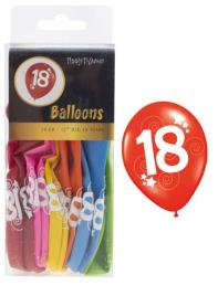 ballonnen 18 jaar 12 st
