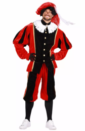 Piet populair zwart/rood