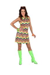 80's neon dress