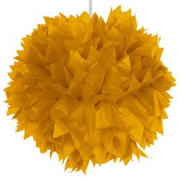 Pompon diam. 30 cm goud