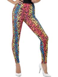 Legging multi colour print