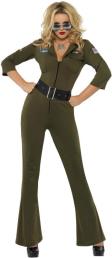 Top gun pilote (jumpsuit met riem)