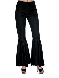 Flare broek zwart