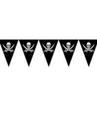vlaggenlijn piraat 5m