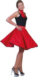 Rock'n roll rok rood