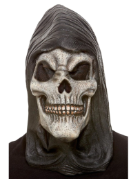 hooded skeleton latex