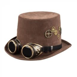 steampunk met bril