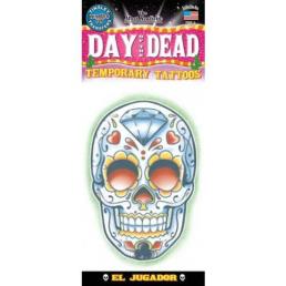 Tattoo Day of death 'El Jugador'