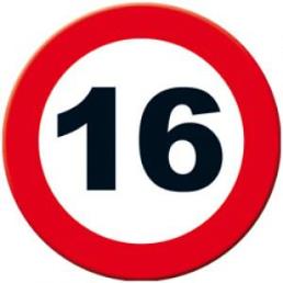 huldeschild 16 jaar