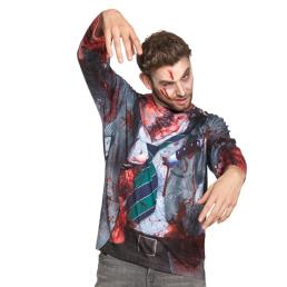 Zombie shirt lange mouwen