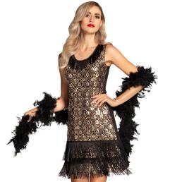 Flapper peacock jurk