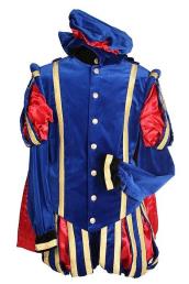 Piet luxe Malaga blauw/rood