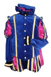 Piet luxe Malaga Blauw/roze