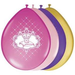 ballonnen prinses 6 st