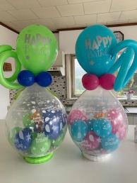 Cadeauballon met snoep (prijs per ballon)