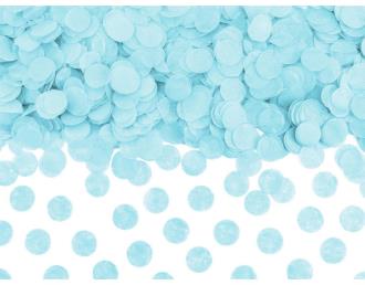 confetti 100 gram blauw
