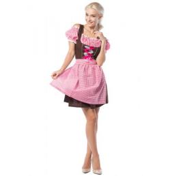 Dirndl Anne-Ruth Pink/Brown