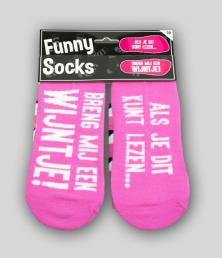 funny socks wijntje