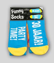 funny socks 30 jaar