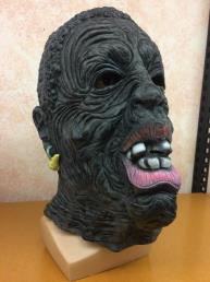 masker zwart rimpels
