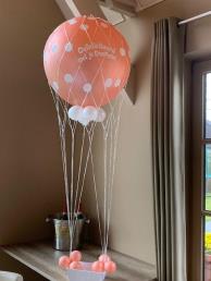 luchtballon met mandje