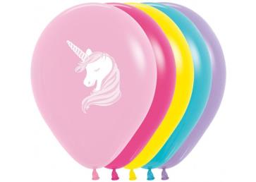 ballonnen unicorn 12 st