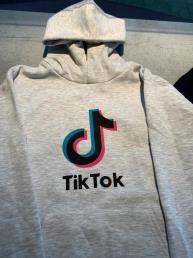 hoodie tiktok grijs