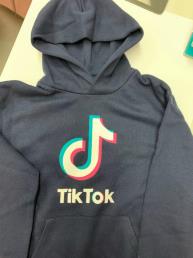 Hoodie tiktok navy